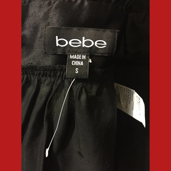 New! Bebe embroidered top! Never worn. - Picture 8 of 8